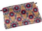 Tiny coton clutch bag fleurs de savane