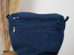 Base small bag without shoulder strap large navy orduroy