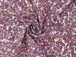 Cotton fabric ex2575 purple flower
