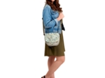 Flap of small shoulder bag paradizoo mint