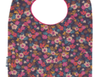 Bib - Baby size hippie fleurie
