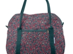 Bowling bag  camelias rubis
