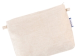 Tiny coton clutch bag  glitter linen