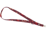 Lanyard necklace vermilion foliage