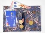 Compact wallet monet lilas