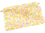 Tiny coton clutch bag mimosa jaune rose