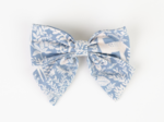 Bow tie hair slide toile de biche