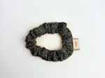 Mini Scrunchie glitter black