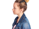 Bunny ear Scrunchie constellations