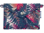 Little envelope clutch tropical fire
