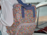 Foldable rucksack Gaby mille et une fleurs