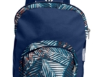 Children rucksack feuillage marine