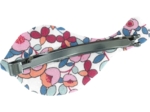 Tits hair clips boutons rose