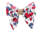 Mini bow tie clip rouge corolle