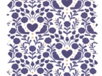 Jersey fabric scandinavia bleu