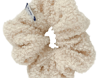 Scrunchie moumoute ivoire