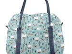 Bowling bag  bleu western
