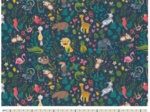 1 m fabric coupon exotic animals