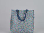Shopping bag pastel fleuri
