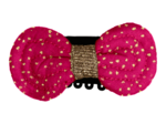 Noeud Anti-Glisse hair slide fuchsia pailleté