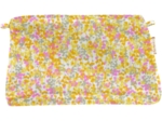 Coton clutch bag mimosa jaune rose