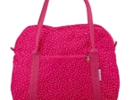 Bowling bag  fuchsia gold star