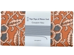 1 m fabric coupon ex2638 indian blue cumin
