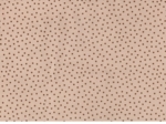 Coated fabric pink coppers spots