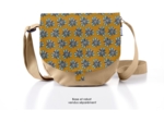 Flap of small shoulder bag aniseed star