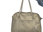 Bowling bag  golden linen