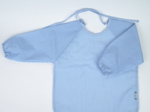 Bib sleeves sky blue gingham