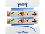 Medium-sized alligator hair clip: réveil printanier cr070