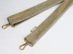 Narrow shoulder strap gold large corduroy
