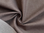 Cotton canvas fabric chocolate denim