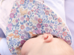 bandana bib comptine enchantée rose