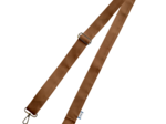 Narrow shoulder strap suédine fauve