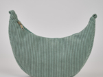 Half-moon bag lichen corduroy