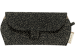 Glasses case glitter black