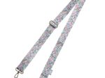 Narrow shoulder strap pastel fleuri