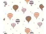 1 m fabric coupon montgolfiere