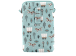 Quilted phone pocket bleu western