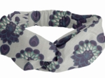 crossed headband lotus vert