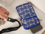 Quilted phone pocket soleil levant