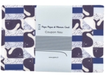 1 m fabric coupon baleino bleu