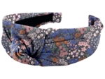 Large Crossed Headband monet lilas