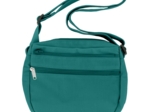 Base of small saddle bag emerald green