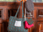 Foldable tote bag birdy