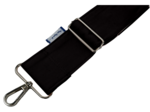 Wide shoulder strap black