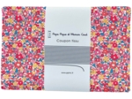 1 m fabric coupon cocktail de fleurs