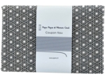 1 m fabric coupon octogone noir ex1003